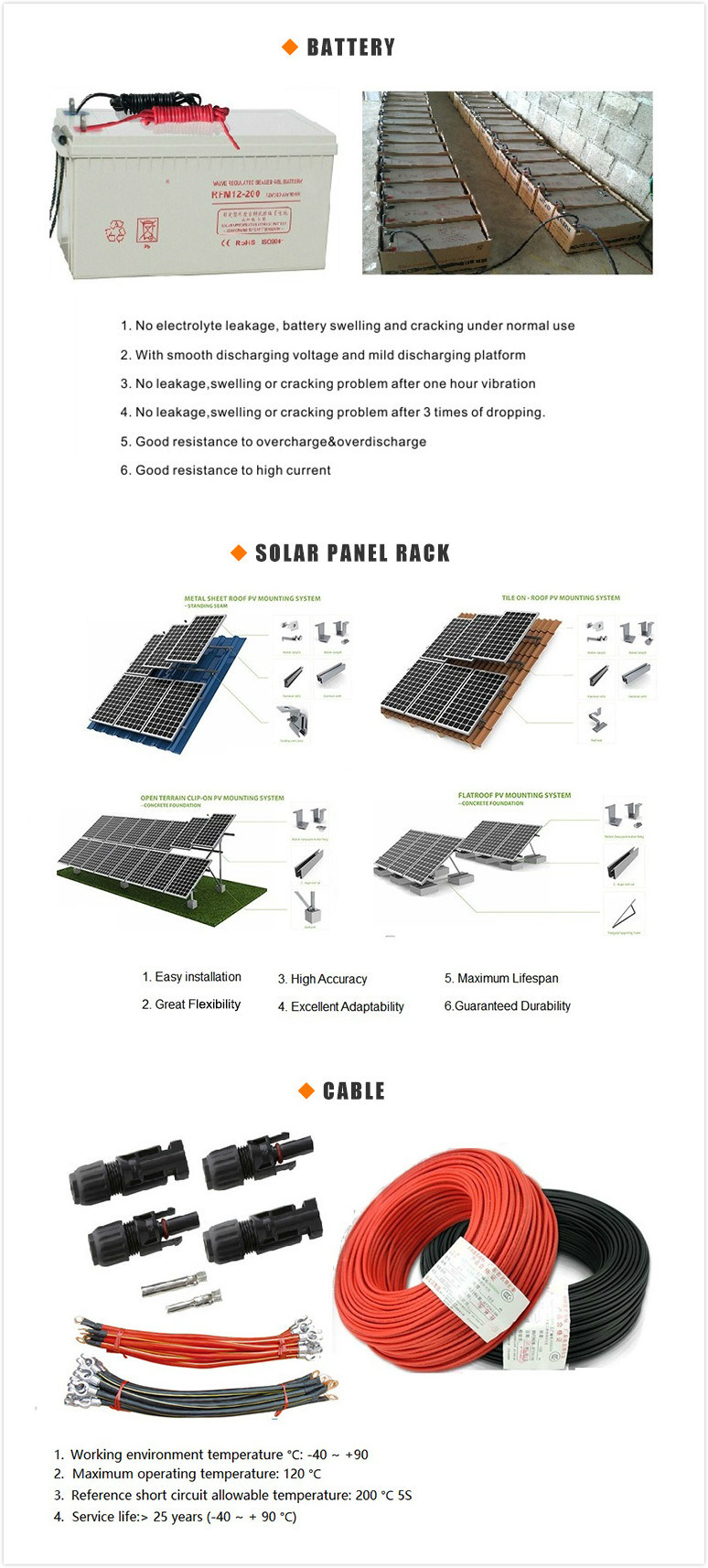 5000W Whole Set Home Solar Energy Kits, Solar Energy Kits for Home, Industrial, School Use