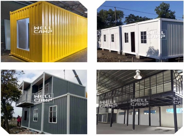 20FT Low Cost Economic Detachable Container House Prefabricated House
