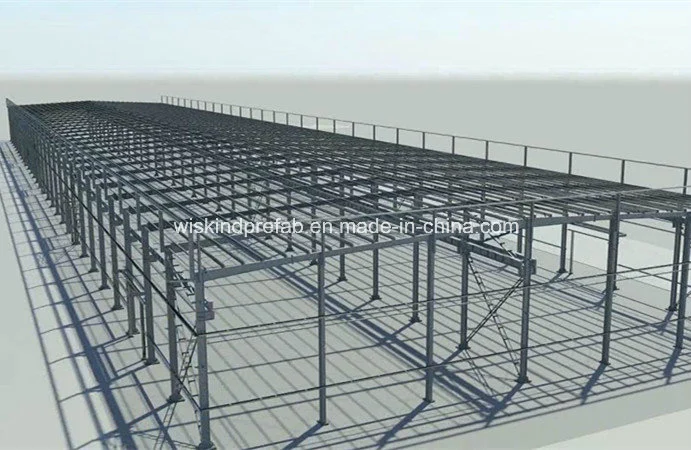 Large Span Steel Warehouse Building for Warehouse Building