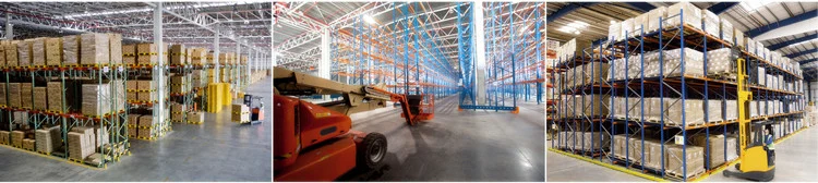 Cold Warehouse Storage Steel Shelving and Pallet Racking