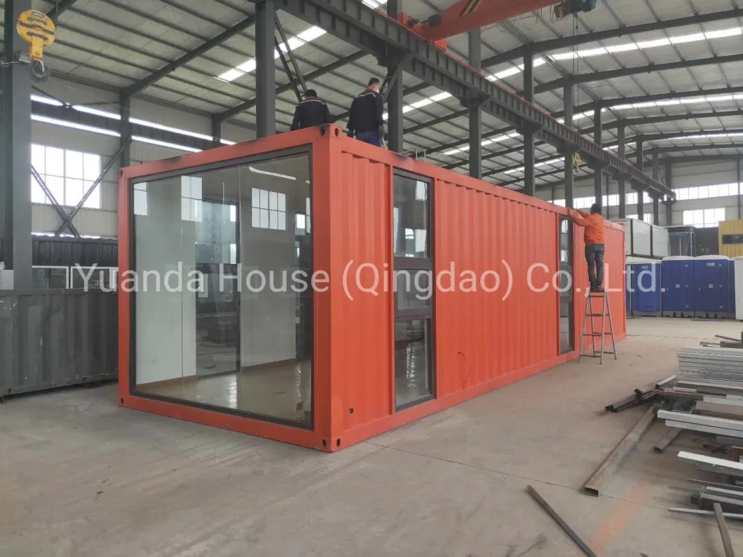 Heatproof and Waterproof Steel Shipping Container Building/House with Kitchen Toilet Bathroom