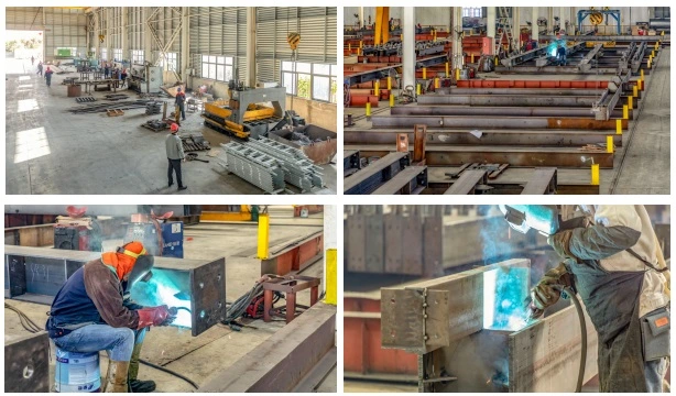 Factory Price Prefabricated Metal Building Construction Prefab Structural Workshop Steel Structure Workshop
