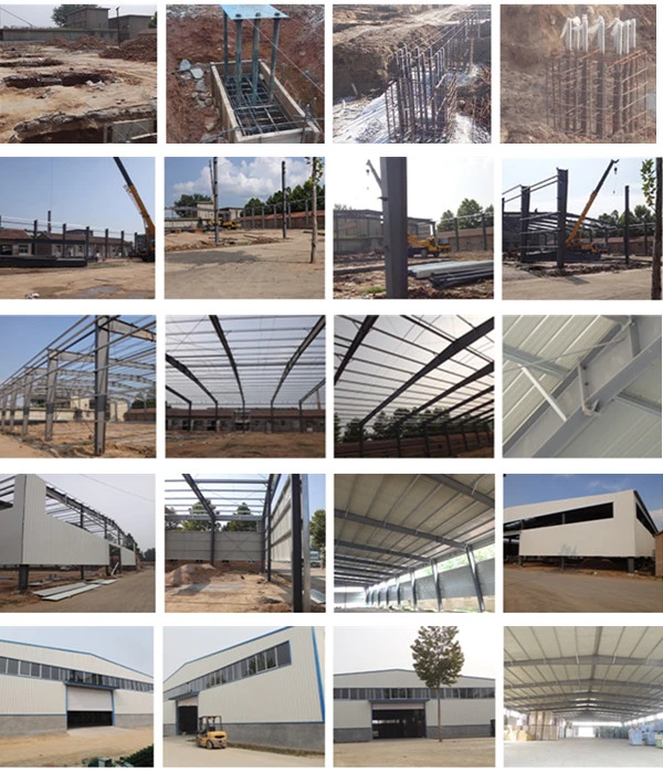 fashion Steel Structure Warehouse Prefabricated Steel Warehouse Steel Workshop Prefab House