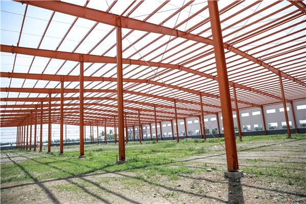 Economic Steel Prefabricated Building Material Steel Workshop Structures