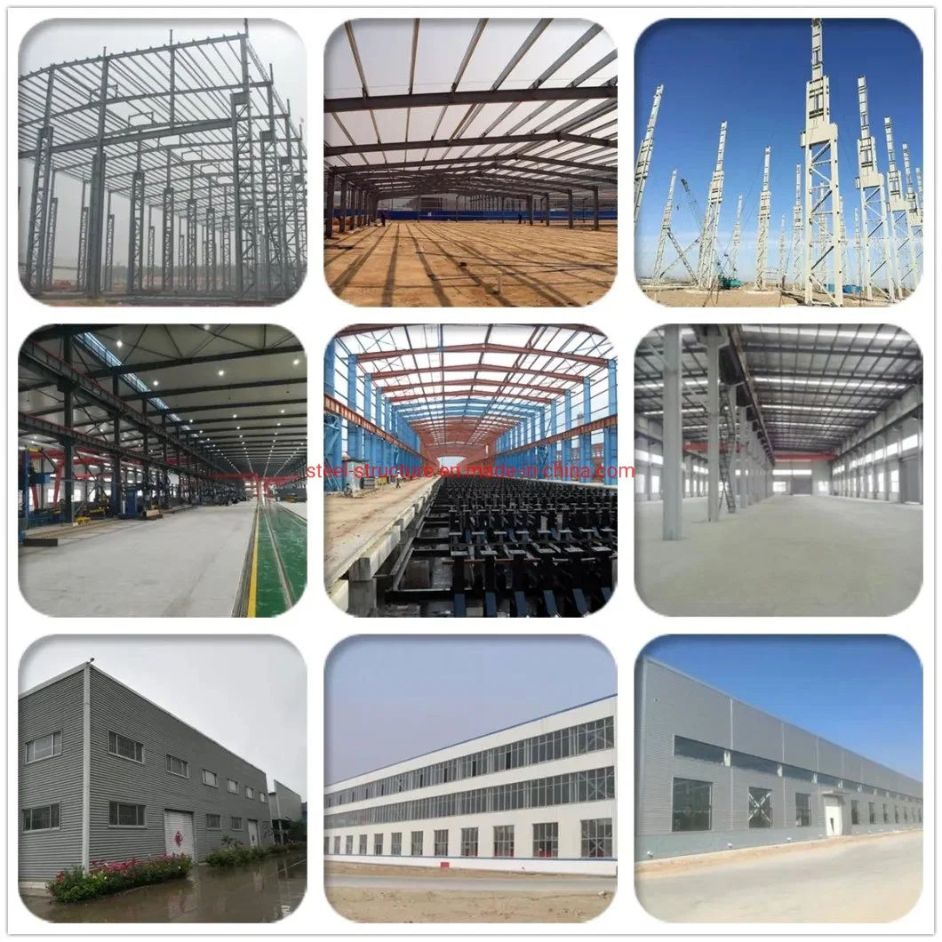 Prefabricated Steel Construction Prefab Galvanized Steel Structural Workshop