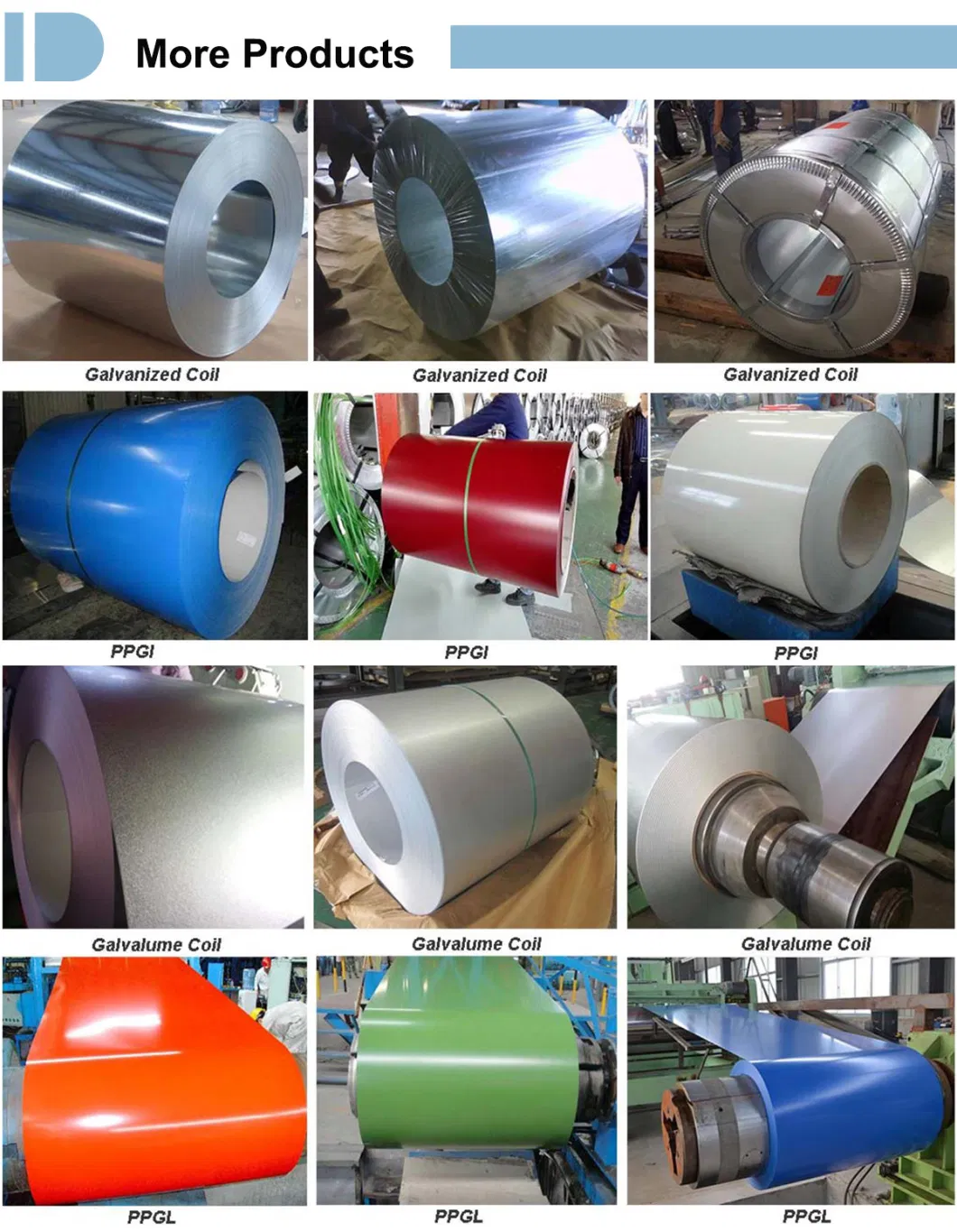 Building Steel Material Galvanized Steel Coil Dx51d Steel for Construction