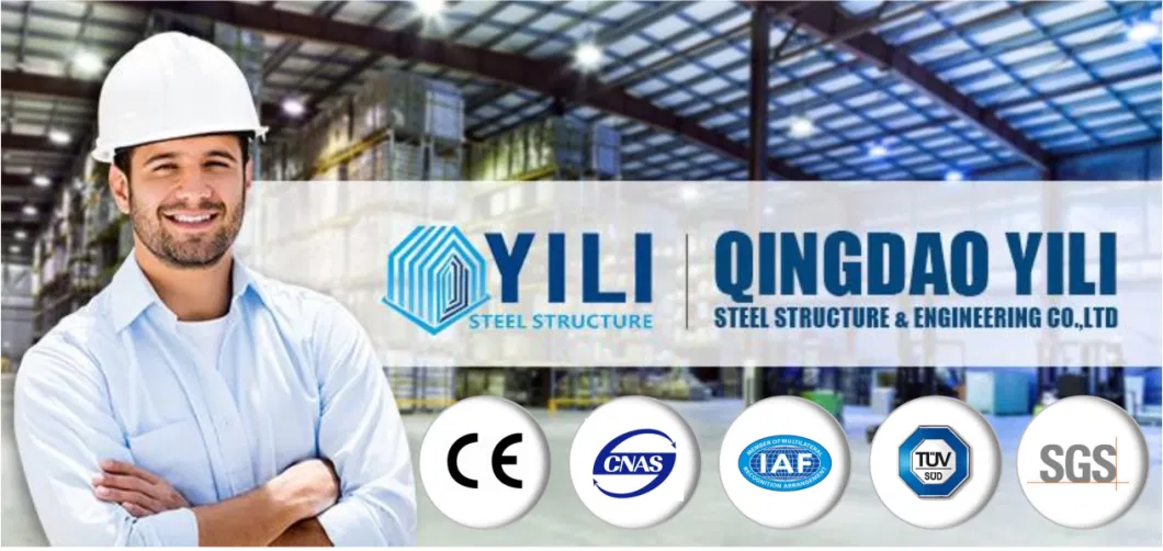 Factory Supplier Hot Sale Galvanized Steel Workshop with Ce Certificate