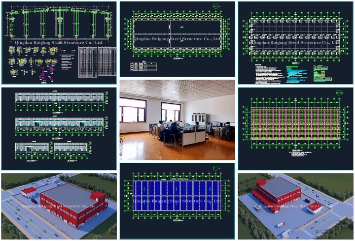 Prefabricated Steel Structure Building Warehouse Prefab Metal Building Steel Structure Warehouse
