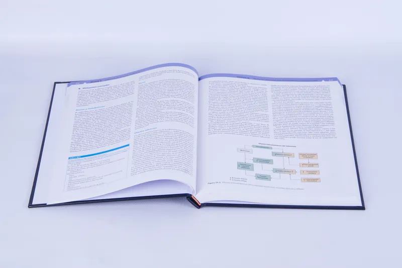 Medical Hardcover Book Printing Cheap Adult Paper Books in Factory