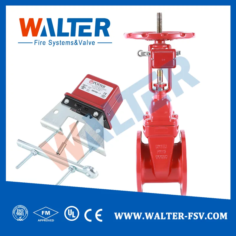 Fire Signal OS&Y Gate Valve with Potter Switch