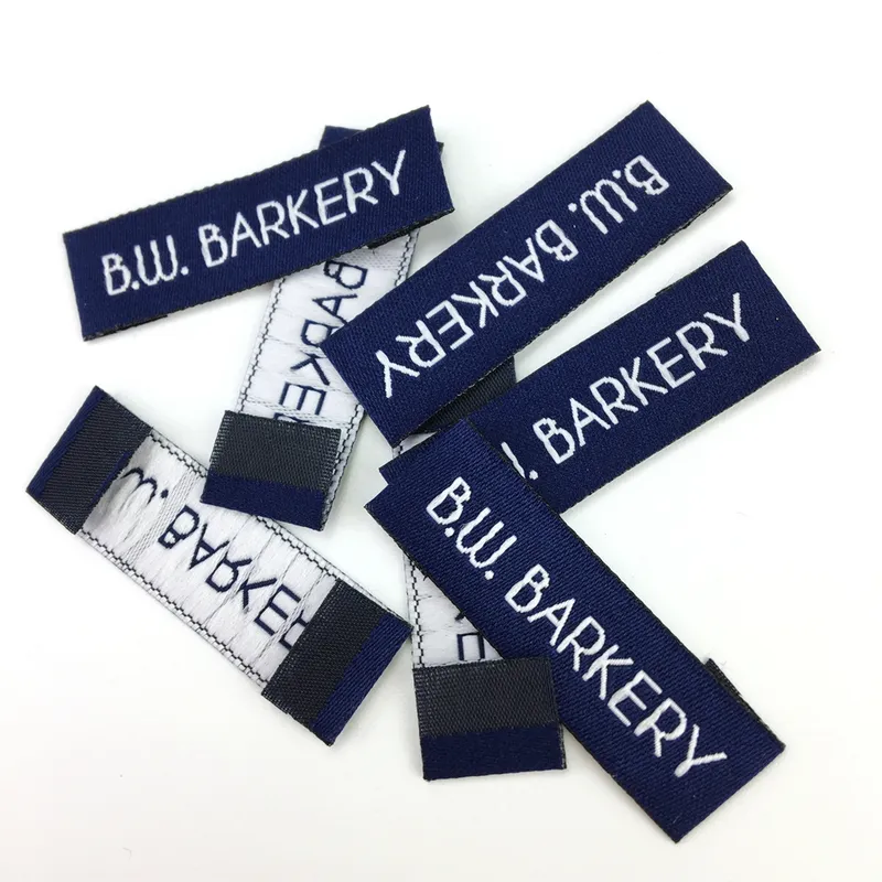 New Style Garment Woven Label for Clothing, Clothing Woven Label for Neck