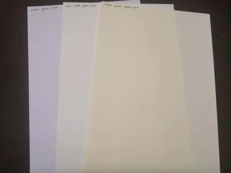 68/78/98GSM Ivory Color Woodfree Offset Paper/Bond Paper/Writing Paper