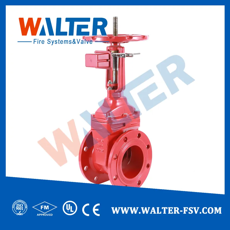 Fire Signal Gate Valve with Potter Osysu-1 Switch