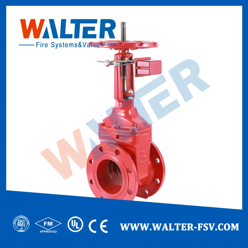 Fire Signal Gate Valve with Potter Osysu-1 Switch