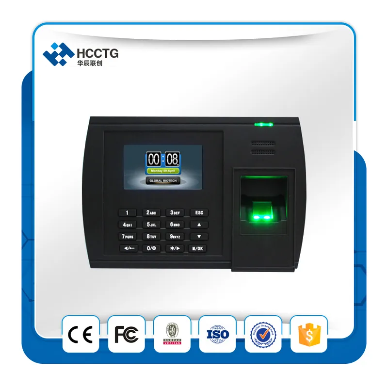 Door Lock Biometrics Fingerprint Scanner System Fingerprint Attendance Machine (HGT5000)