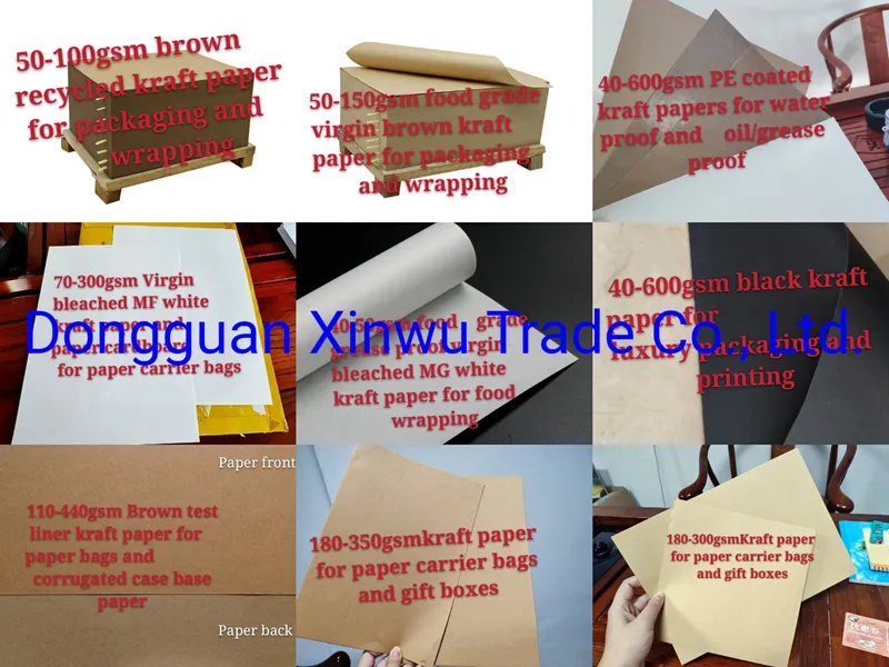 80GSM Brown Recycled Kraft Paper for Kraft Envelopes