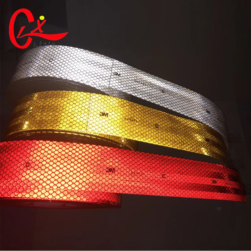 South Africa Red Color 3m Retro Reflective Tape and Stickers Roll