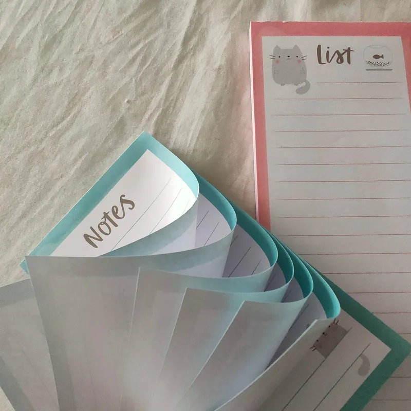 Memo Pad Sticky Paper Notepad Note Set