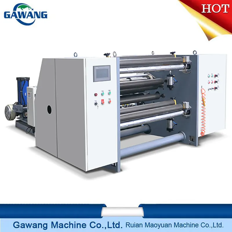 Easy Operated	Paper Roll Rewinding Machine with Turret Rewinder