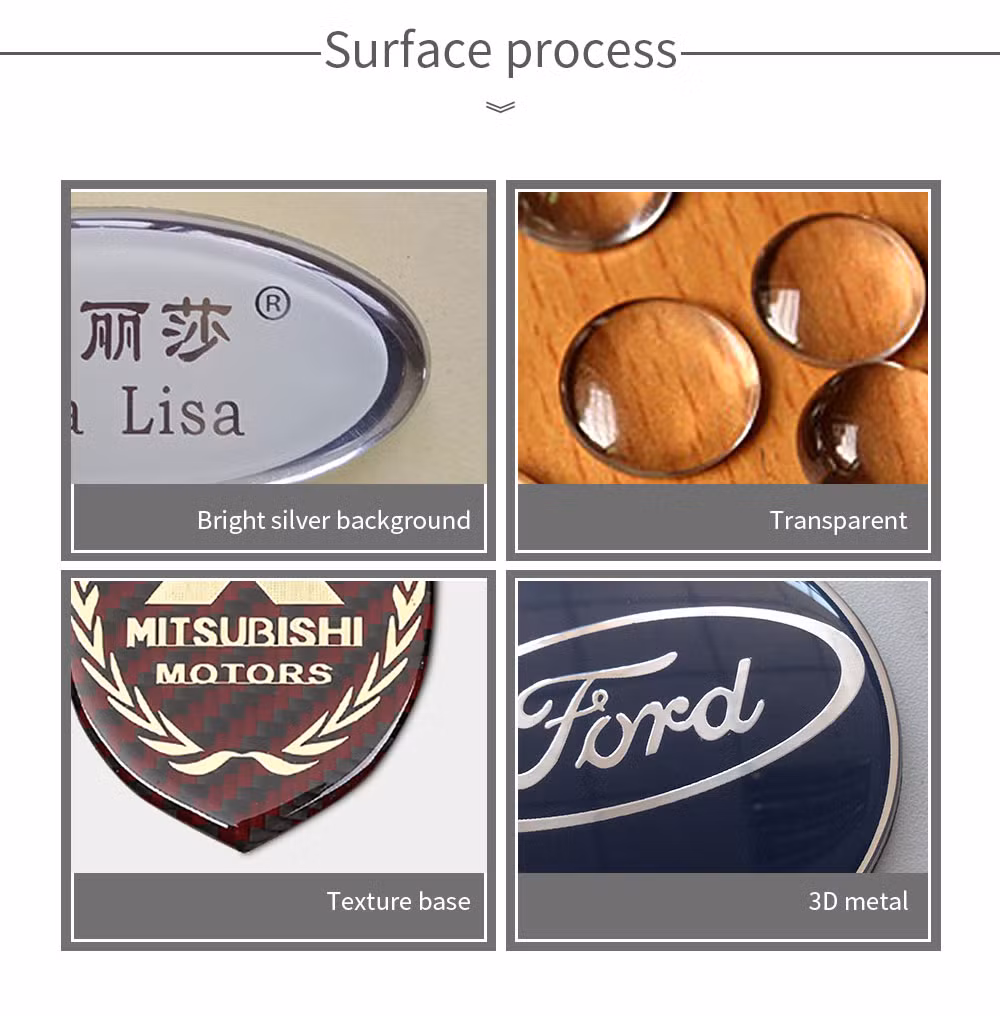 Crystal Epoxy Stickers Epoxy Stickers Epoxy Logo Labels Manufacturers Custom
