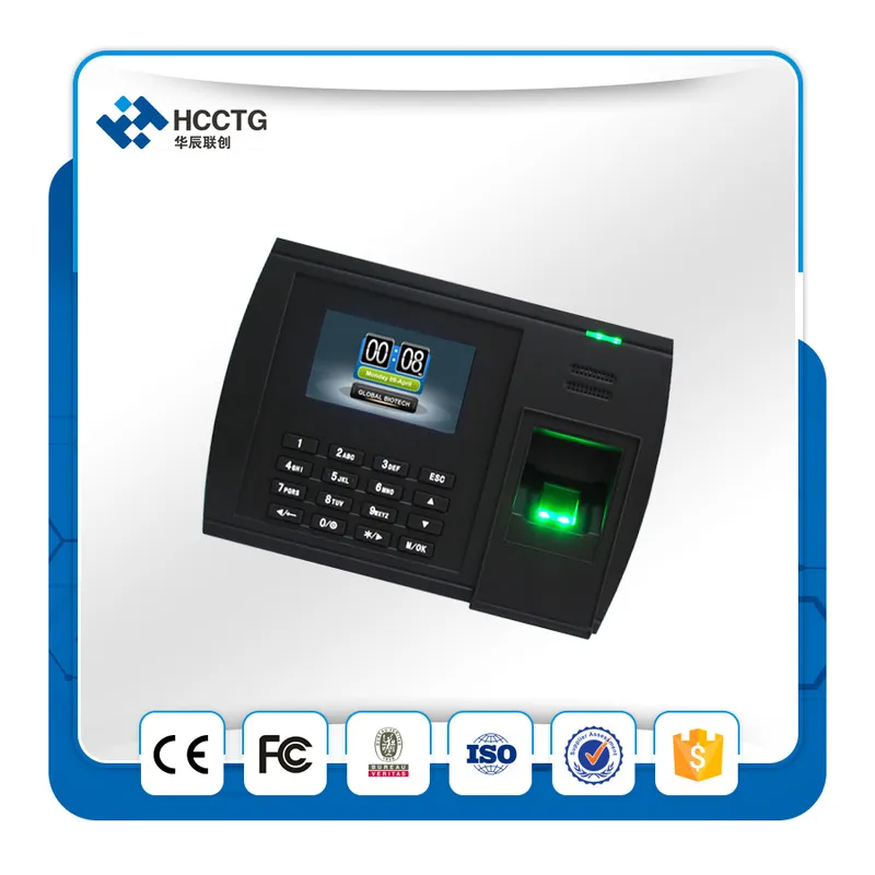 Door Lock Biometrics Fingerprint Scanner System Fingerprint Attendance Machine (HGT5000)