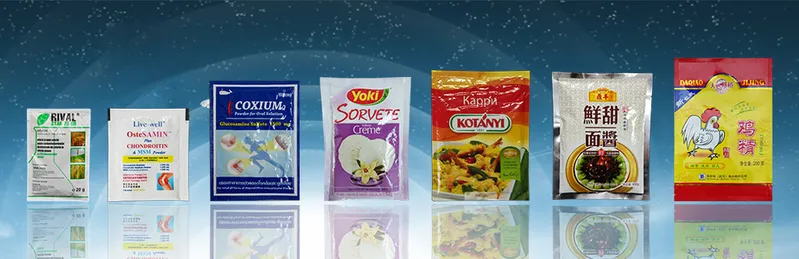 Automatic Food, Cosmetic Powder Pouch Package Packaging Packing Machine