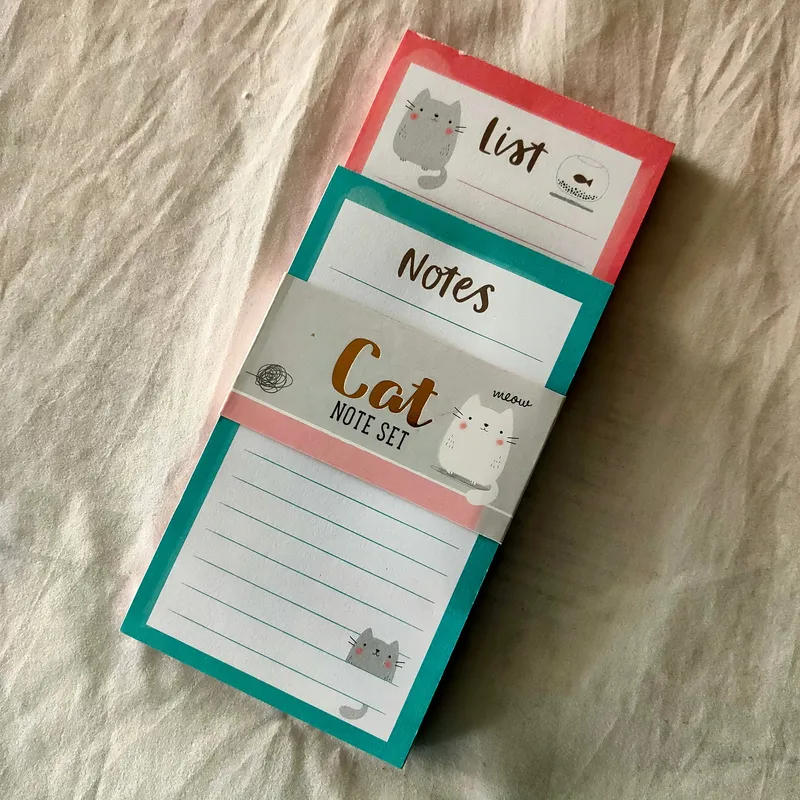 Memo Pad Sticky Paper Notepad Note Set