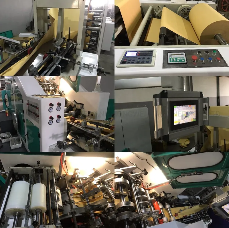 Printing Machine for Paper Bag, Square Bottom Paper Bag Machine with 2 Colors