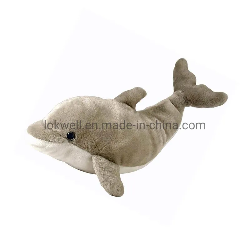 Lovely Dolphin Doll Plush Stuffed Dolphin Toys Fabric Doll