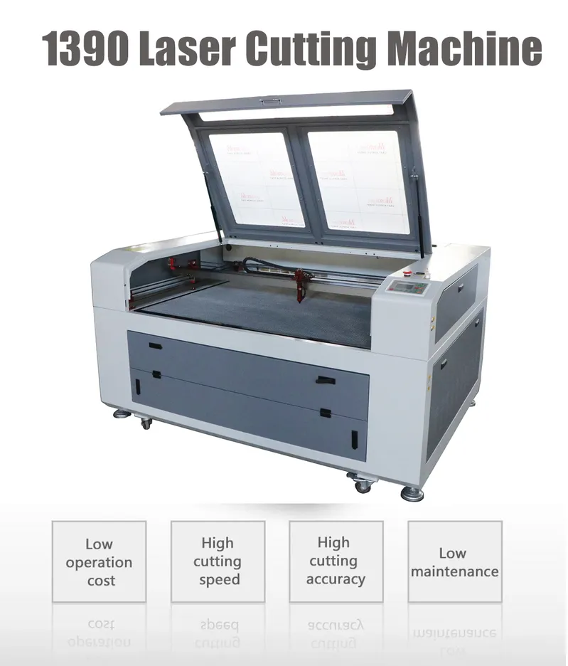 CNC Laser Rubber Stamp Wood Engraving Machine