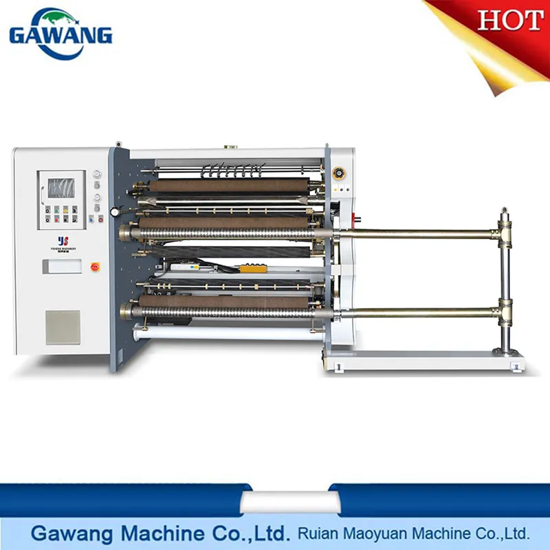 Easy Operated	Paper Roll Rewinding Machine with Turret Rewinder