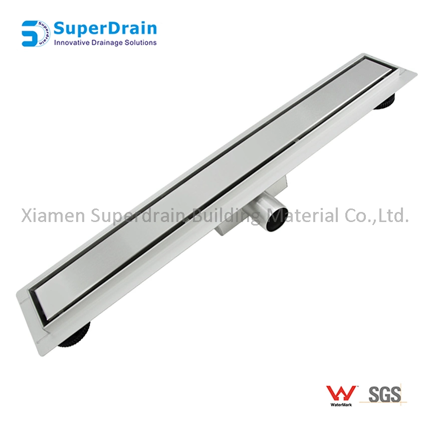 Anti Odor Anti Insec 304/316 Stainless Steel Universal Linear Bathroom Shower Invisible Floor Drain Tile Insert