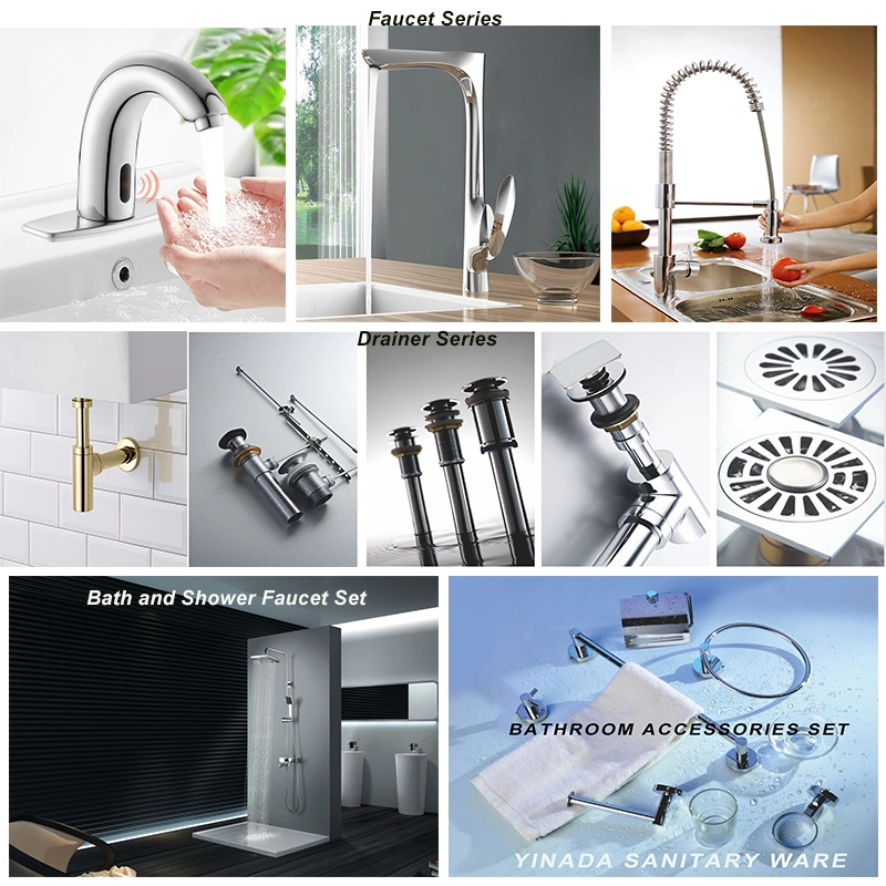Square Brass Bathroom Floor Drain