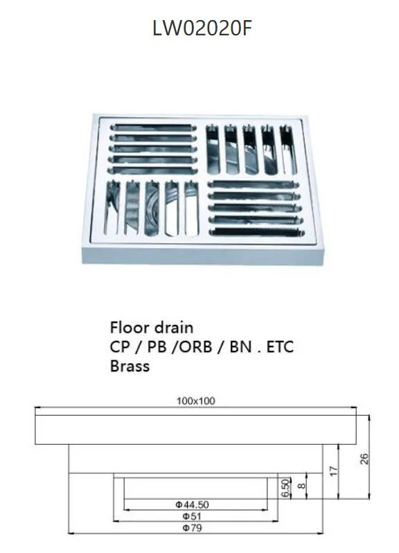 Floor Grate Floor Drain Floor Waste