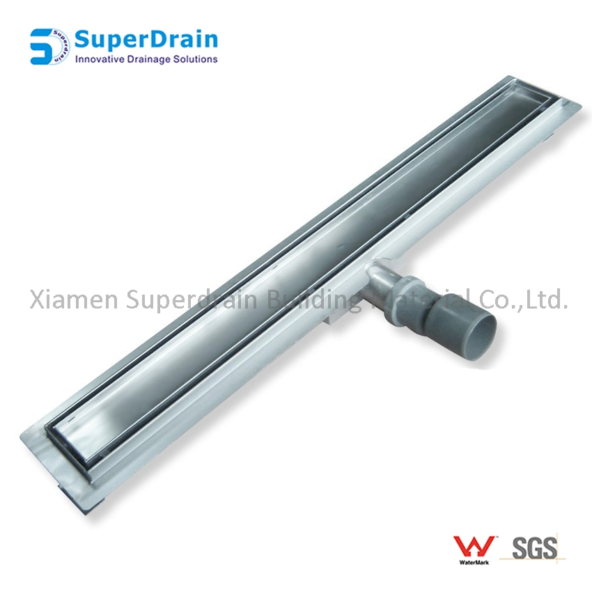 Anti Odor Anti Insec 304/316 Stainless Steel Universal Linear Bathroom Shower Invisible Floor Drain Tile Insert