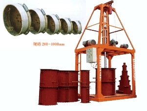 Vertical Type Cement Concrete Pipe Making Machine for Draining & Irrigation