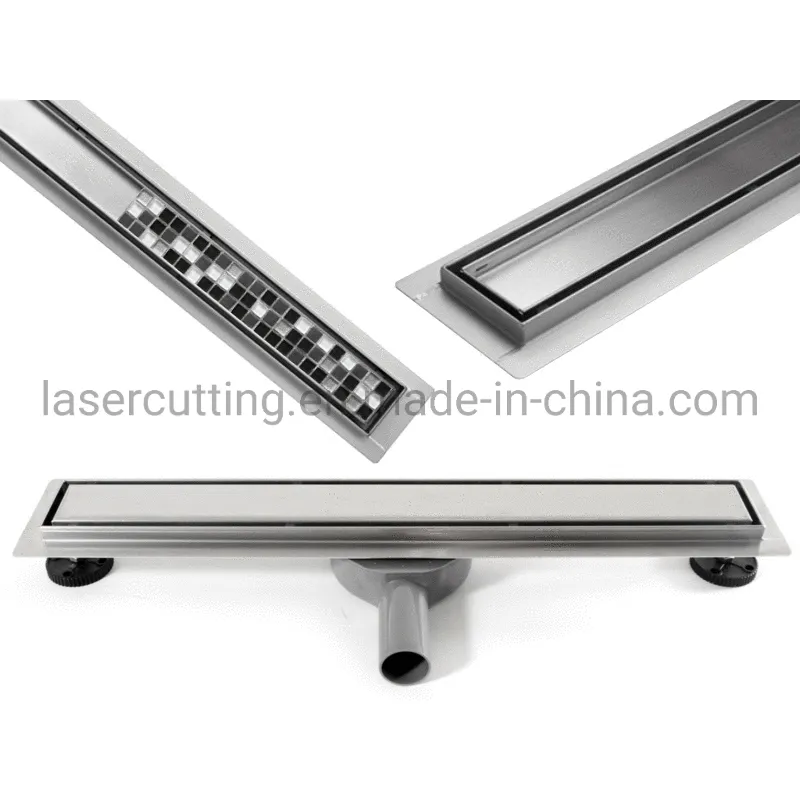 Stainless Steel Insert Linear Floor Drain for Shower