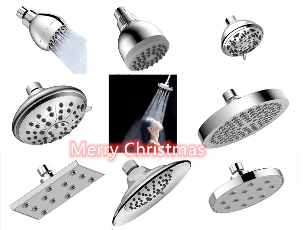 Hot Sale 4inch 6functions Overhead Shower/Waterfall Shower Head/Rainfall Shower Head