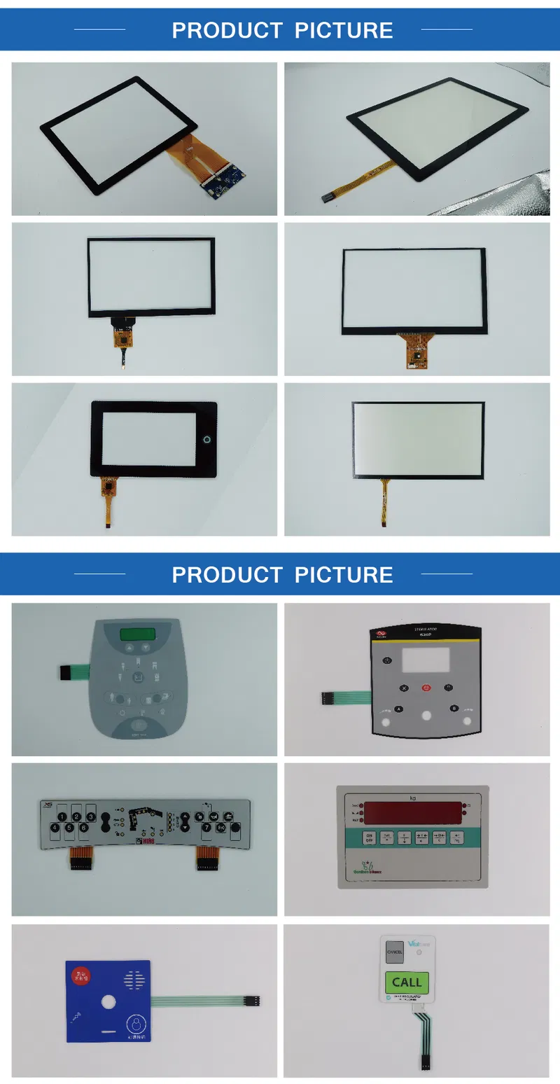 Single Button Tactile Embossed Membrane Keypad Switch