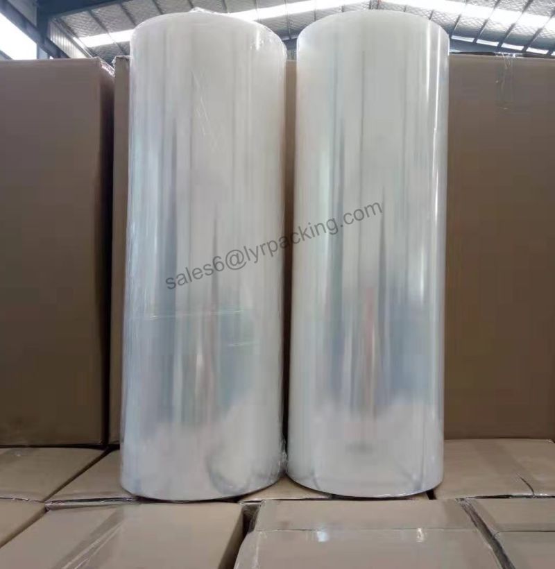 80gauge 18" Transparent LLDPE Stretch Wrap Film with Dispenser