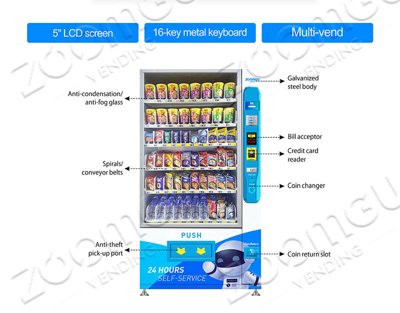 Zg Vending Machine for Tampon Shampoo Soap & Shower Gel