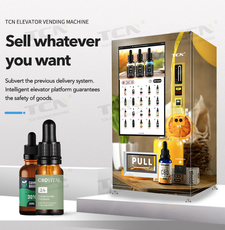 Tcn Cbd Vending Machine Florida Vending Machine with Age Verification
