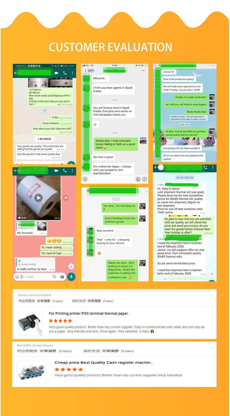 Hot Selling NCR Paper Roll 70*100mm Sheets Jumbo Roll Carbonless Paper