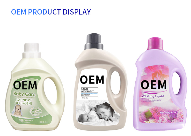 Eco-Friendly Organic Lavender Fragrance Liquid Laundry Detergent