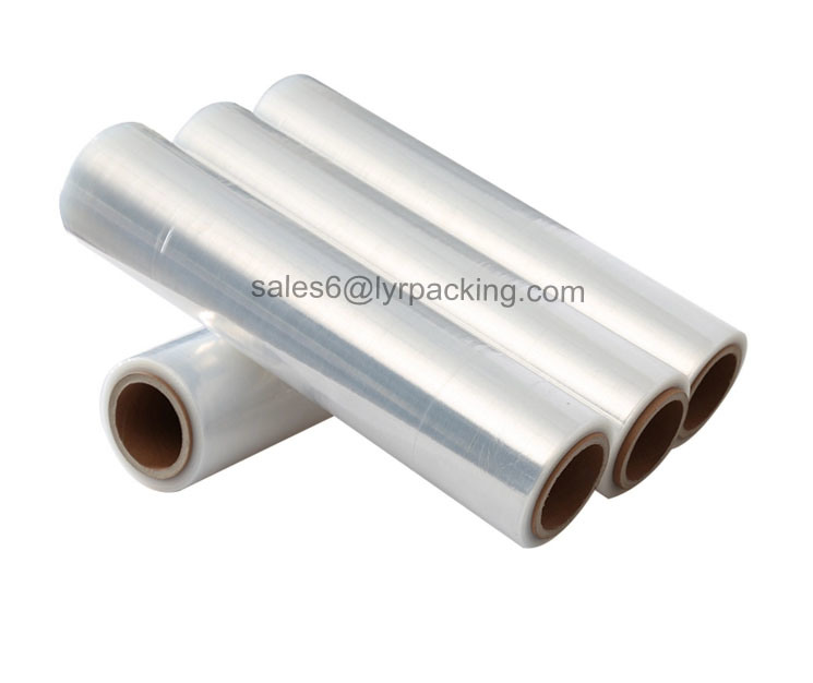80gauge 18" Transparent LLDPE Stretch Wrap Film with Dispenser