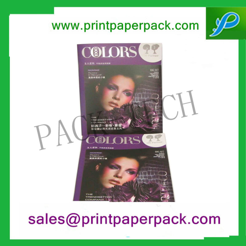 Colorful Art Paper Folding Paper Brochure