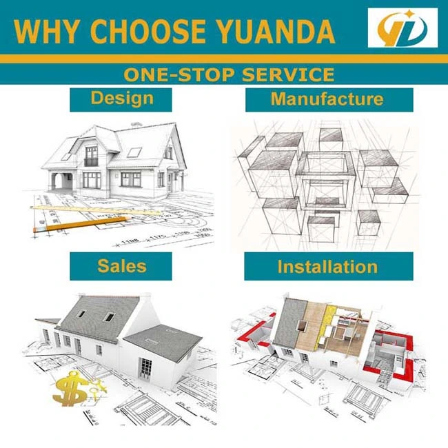 Good Insulation Easy and Fast Installation Prefab House Villa Easy Installation House in Sri Lanka