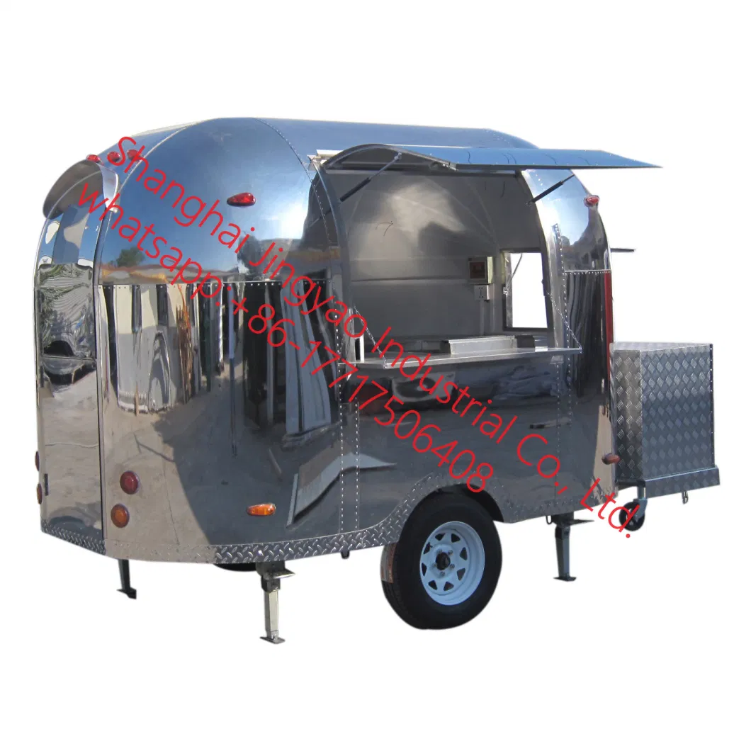 Camper Trailer Stainless Steel Kitchen/Mobile Kitchen Trailer/Outdoor Food Carts for Sale