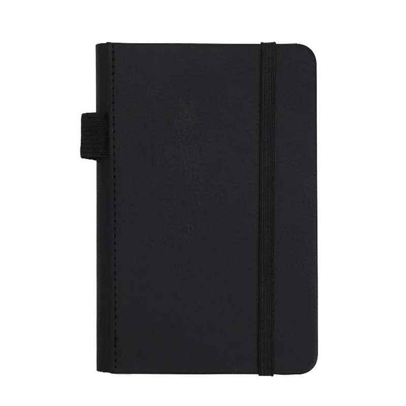 Soft Cover A6 PU Leather Small Notebook with Logo