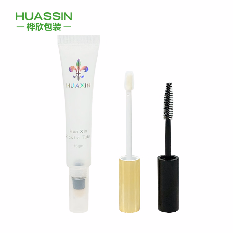 20g Empty Clear Plastic Cosmetic Empty Lip Balm Tube Container